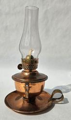 Koperen olielamp, Ophalen