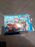 Playmobil kleine brandweerwagen, Ophalen of Verzenden, Zo goed als nieuw