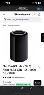 Mac Pro (Oktober 2013) Xeon E5 3,5 GHz - SSD 1000 GB - 32GB, Computers en Software, Ophalen, 32 GB, Zo goed als nieuw, SSD