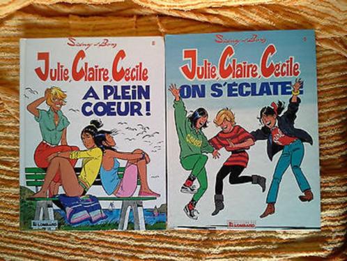 Julie, Claire, Cécile E.O.- lot 3 albums - editions original, Livres, BD, Utilisé, Plusieurs BD, Enlèvement ou Envoi