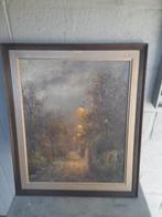 Schilderij getekent, Antiek en Kunst, Kunst | Schilderijen | Klassiek, Ophalen