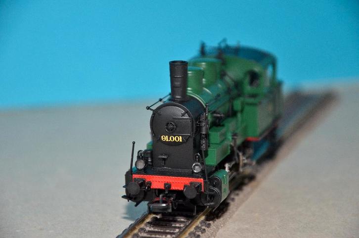 LILIPUT LOC VAPOR SNCB TYPE 91 ESU DIGITAAL NIEUW+DOOS, Hobby en Vrije tijd, Modeltreinen | H0, Nieuw, Locomotief, Gelijkstroom