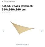 Schaduwdoek, Ophalen, Gebruikt