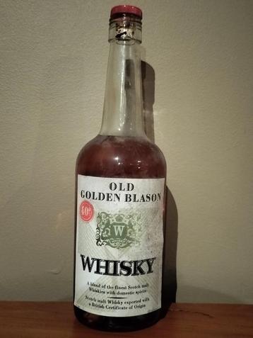whisky Old Golden Blason  jaren 1950 beschikbaar voor biedingen