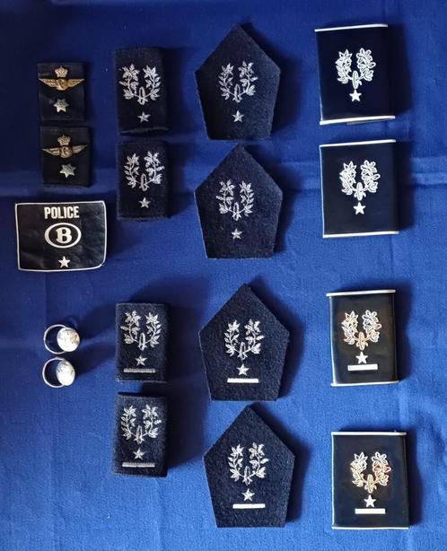 Gendarmerie - Spoorwegpolitie - veel rangen, Verzamelen, Militaria | Algemeen, Rijkswacht, Embleem of Badge, Ophalen of Verzenden