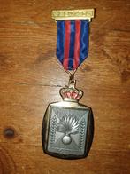 Rijkswacht medaille mars school rijkswacht 1975, Embleem of Badge, Rijkswacht, Ophalen of Verzenden