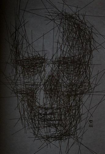 Steve Locatelli - Scratch1 - Black on Black, Antiek en Kunst, Kunst | Litho's en Zeefdrukken, Ophalen