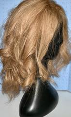 Haartopper te koop, echt haar, donkerblond., Handtassen en Accessoires, Ophalen, Zo goed als nieuw, Pruik of Haarverlenging