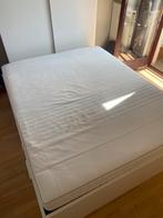 Matelas et sommier, Huis en Inrichting, Slaapkamer | Matrassen en Bedbodems, Zo goed als nieuw, Twijfelaar, Bedbodem, 200 cm