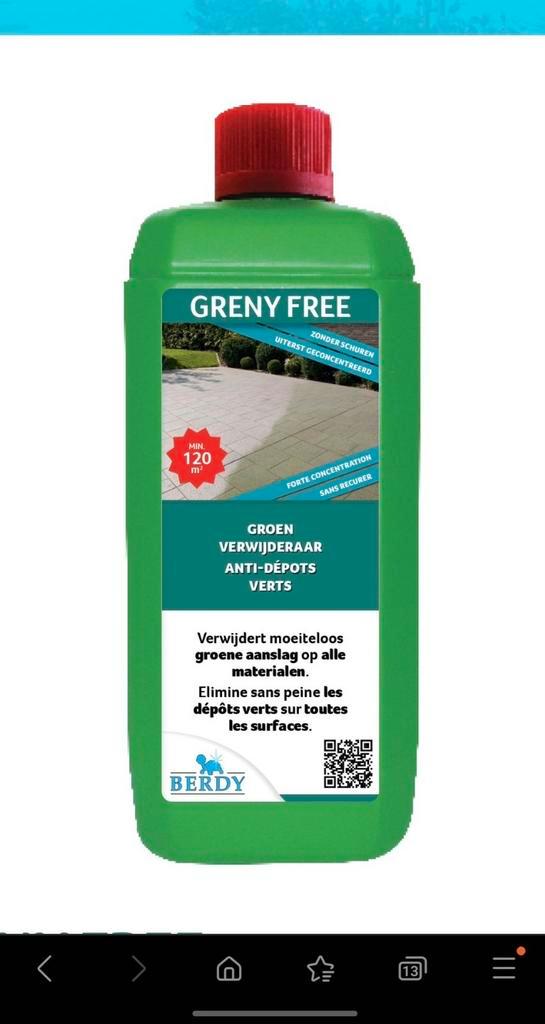 Groen verwijderaar terras, Tuin en Terras, Bestrijdingsmiddelen, Ophalen of Verzenden