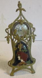 art nouveau klokje tegel Carl Luber vrr Johann von Schwarz, Antiek en Kunst, Verzenden
