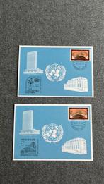 Nations Unies: 1X uitgave 26-9-1980 + 1X uitgave 10-10-1980, Enlèvement ou Envoi