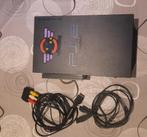 PS2 (zwart)  goede staat, Games en Spelcomputers, Ophalen, Met games, Met 2 controllers, Zo goed als nieuw