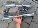 Olympische halters en halters voor krachttraining, Sport en Fitness, Ophalen, Zo goed als nieuw, Dumbbell
