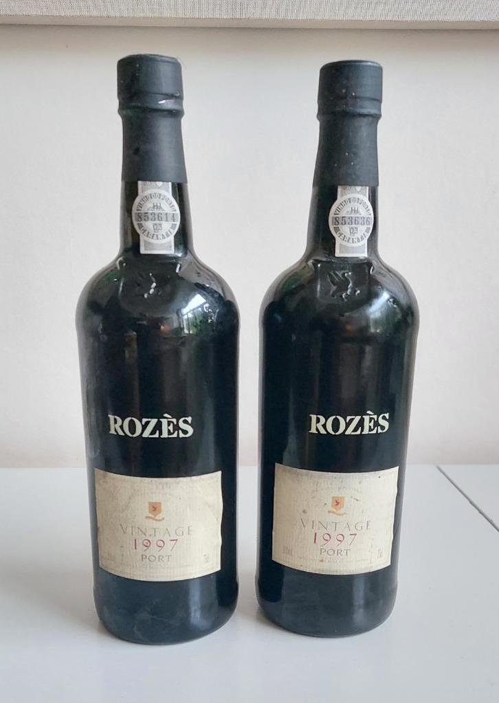 1997 Vintage Port Rozès (Douro, Portugal), Verzamelen, Wijnen, Nieuw, Port, Vol, Ophalen of Verzenden