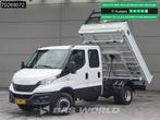 Iveco Daily 70C18 3 zijdige Meiller Kipper Dubbel Cabine Tre, Auto's, USB, Euro 6, 4 cilinders, Iveco