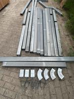 vierkante, zinken regenpijpen, Ophalen, Afvoer, Gebruikt, 2 tot 4 meter