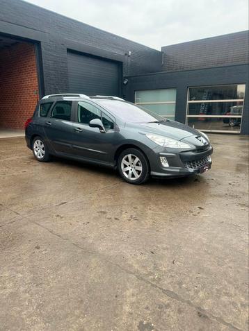 PEUGEOT 308 | 1.6 BENZINE | 2010 | 134000 KM | AIRCO, Argent ou Gris, Achat, Entreprise, Boîte manuelle