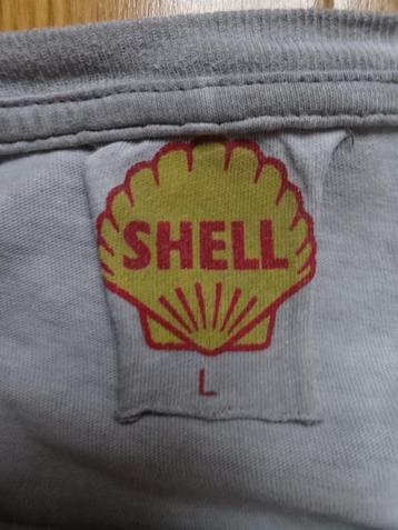 T-shirt avec imprimé SHELL OIL & SHELL PETROL, des années 60