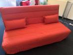 Ikea slaapbank, Huis en Inrichting, Slaapkamer | Slaapbanken, Ophalen, Rood, Tweepersoons, 140 cm