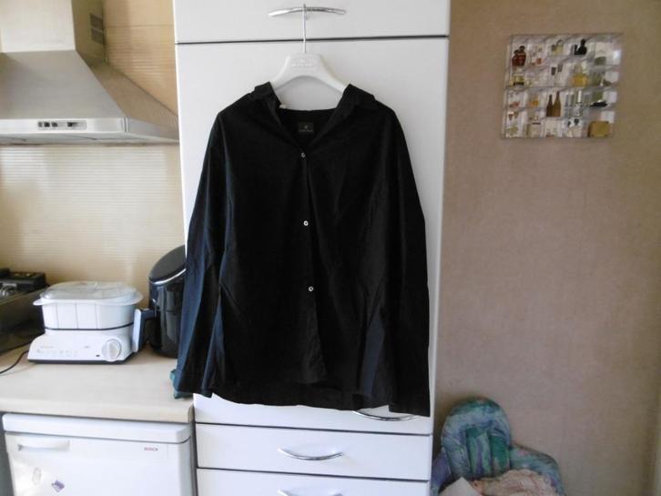 kledij dames bloes merk lorenz bach maat 50, zwart, Kleding | Dames, Blouses en Tunieken, Zo goed als nieuw, Zwart, Ophalen of Verzenden