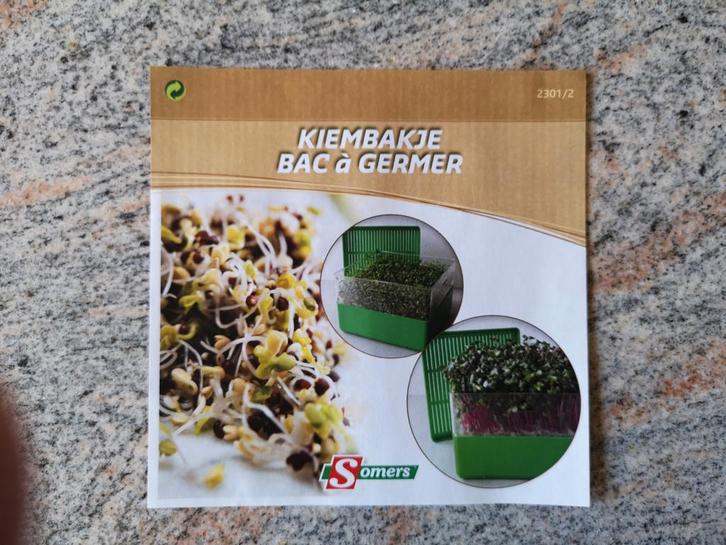 Nieuw Somers Kiembakje, Tuin en Terras, Kweekspullen, Nieuw, Kweekbak, Ophalen