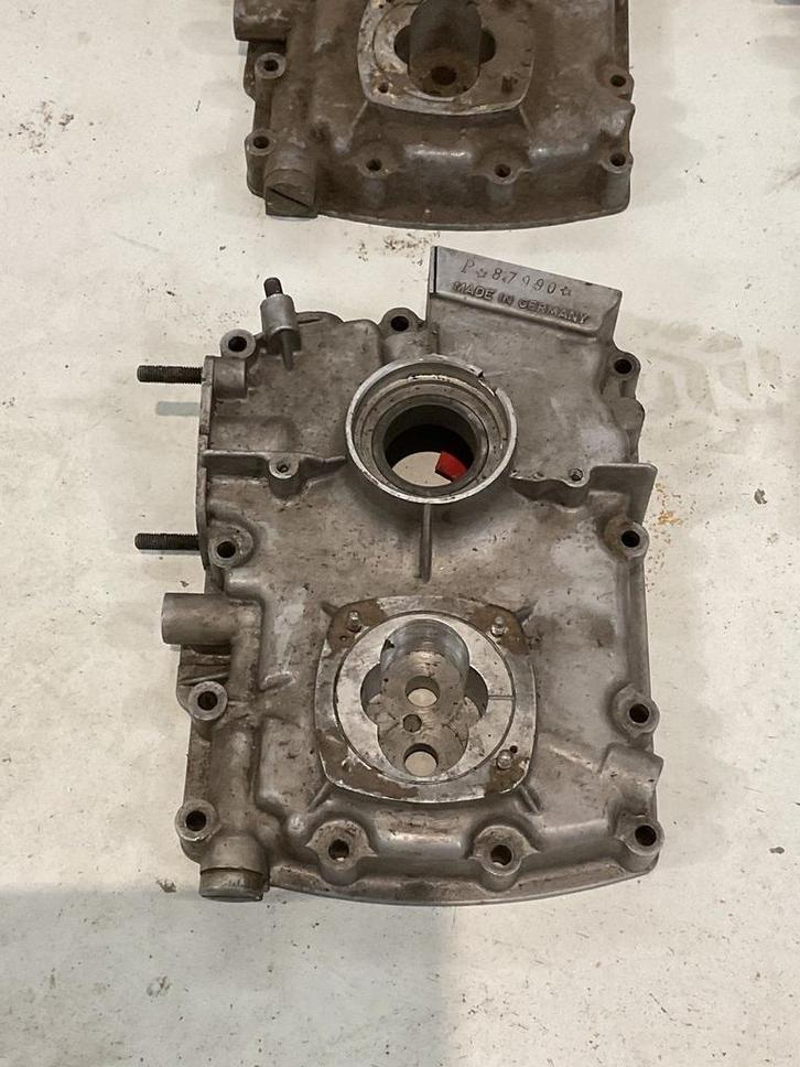 Carterdeel Porsche 356 912 Third Piece End Cover, Auto-onderdelen, Motor en Toebehoren, Porsche, Gebruikt, Ophalen of Verzenden