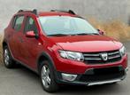 Dacia Sandero Stepway 0.9i/Airco/Navi/pdc/cruisec/GEKEURD!, Auto's, Voorwielaandrijving, Stof, Zwart, 1098 kg