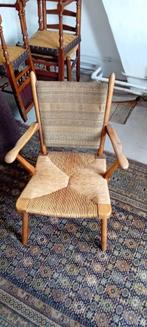 Vintage stoel, Huis en Inrichting, Fauteuils, Minder dan 75 cm, Gebruikt, Vintage, 50 tot 75 cm
