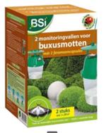 BSI buxusmot feromonen val : 2 vallen + 2 vullingen voor 2x2, Ophalen of Verzenden