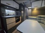 5-persoons caravan met volledig uitgeruste Dethleffs-stapelb, Caravans en Kamperen, Schokbreker, Dwars-stapelbed, Rondzit, 7 tot 8 meter