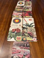 oude bierviltjes Stella Artois - Gentse Floraliën 1980, Verzamelen, Ophalen of Verzenden, Stella Artois