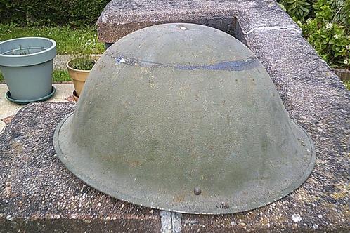 Engelse/Canadese MK5 Turtle helm van 1953., Collections, Objets militaires | Général, Armée de terre, Enlèvement ou Envoi