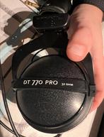 Beyerdynamic dt 770 pro (32ohm), Audio, Tv en Foto, Hoofdtelefoons, Ophalen of Verzenden, Zo goed als nieuw