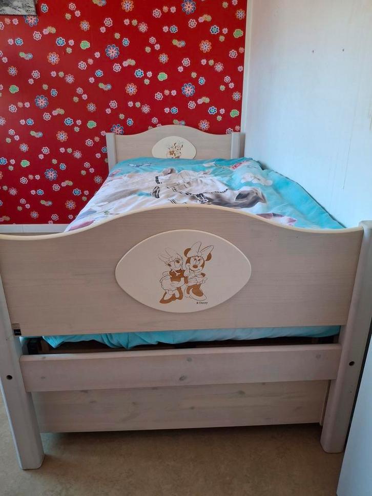 Bed met bedlade Marlip small world, Kinderen en Baby's, Kinderkamer | Bedden, Lattenbodem, Matras, Ophalen