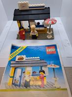 2 lego gebouwtjes postkantoor en hamburger tent, Ophalen of Verzenden, Zo goed als nieuw, Lego