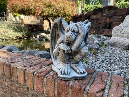 Gargoyle, Tuin en Terras, Tuinbeelden, Nieuw, Dierenbeeld, Beton, Ophalen