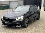 BMW 118 118iA M-Pakket-Navi-Cockpit Prof-Verw.Leer-19", Auto's, BMW, 135 pk, 1 Reeks, Gebruikt, Zwart