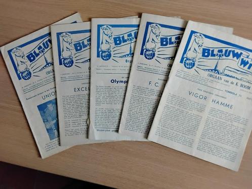 VOETBAL - PROGRAMMABOEKJES -FC BOOM, Verzamelen, Sportartikelen en Voetbal, Gebruikt, Boek of Tijdschrift, Ophalen of Verzenden