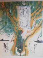 Dali  - zeefdruk op zijde (Demart 921/200, Antiek en Kunst, Kunst | Litho's en Zeefdrukken, Ophalen
