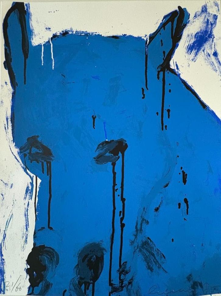 Jan Cremer - zeefdruk, Antiquités & Art, Art | Lithographies & Sérigraphies, Enlèvement ou Envoi