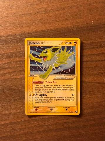 Jolteon gold star Holo 101/108 – EX Power Keepers 2007 beschikbaar voor biedingen