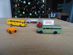Lot van 5 oude voertuigen in schaal 1/87, Hobby en Vrije tijd, Modelauto's | 1:87, Ophalen of Verzenden, Gebruikt, Wiking