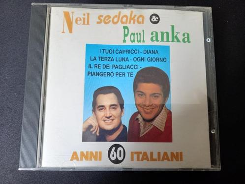 Neil Sedaka & Paul Anka ‎– Anni 60 Italiani - " Popcorn cd ", CD & DVD, CD | Pop, Comme neuf, 1960 à 1980, Enlèvement ou Envoi