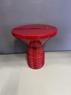 Rode schroef tafel - Vintage Eero Aarnio Style Red Screw Tab, Maison & Meubles, Tables | Tables d'appoint, Comme neuf, Enlèvement ou Envoi