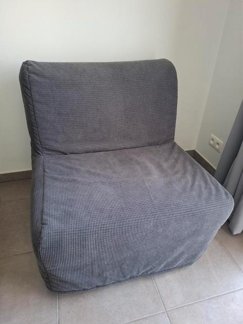 Slaapzetel 1 persoon NIEUW, Huis en Inrichting, Slaapkamer | Slaapbanken, Nieuw, 80 cm, 190 cm of minder, Eenpersoons, Grijs, Zwart