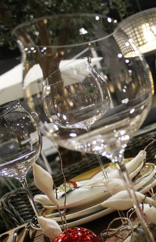 Kristallen glazen Crescendo 48-delige set, Verzamelen, Porselein, Kristal en Bestek, Zo goed als nieuw, Glas of Glazen, Kristal