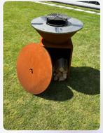 Plancha cortenstaal, Tuin en Terras, Vuurschalen, Ophalen, Zo goed als nieuw