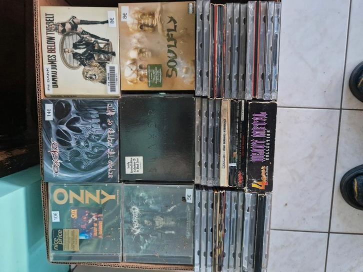 Metel en rock cd's, Cd's en Dvd's, Cd's | Overige Cd's, Zo goed als nieuw, Ophalen