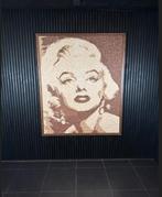 Mosaïque en bois Marilyn Monroe - Pièce unique, Enlèvement ou Envoi